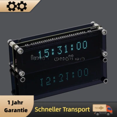 MARKENLOS WIFI Timing Automatic Calibration VFD Clock Vacuum Fluorescent Display
