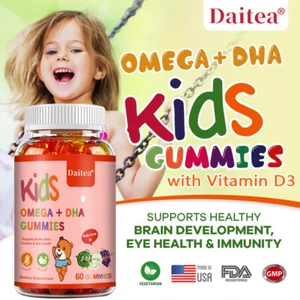 Children's DHA Gummies - Tasty Gummy Omega-3s for Kids, 60 Ct - Picture 1 of 6