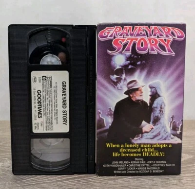 Graveyard Story (VHS ,1992) John Ireland, Adrian Paul - Imagem 1 de 4