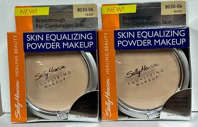 Lote de 2 Sally Hansen Belleza Curativa Piel Ecualizador Polvo Maquillaje Desnudo 8030-06 Foto 1 de 4