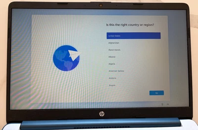 HP Laptop 15-EF2126WM  15.6" Ryzen 5 5500U 8GB RAM 256GB NVMe Radeon Graphics - Image 1 of 4