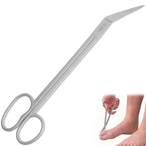 Extra lange dicke Zehennagelschere Schere Schneider Fußpflege Podologie 7,5 Zoll - Bild 1 von 11