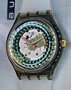 🇨🇭 Swatch Techno Sphere GK101  AUTOMATIC CUSTOM BRILLANTI  - Foto 1 di 14