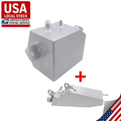 Tanque de aceite de aluminio y tanque de desbordamiento de refrigerante 2003 para Yamaha Raptor 660 660R 660SE Foto 1 de 4