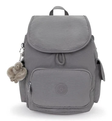 kipling Basic Eyes Wide Open City Pack S Backpack Rucksack Inviting Grey Neu - Bild 1 von 4