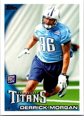 2010 Topps Derrick Morgan  RC 362 Tennessee Titans - Image 1 of 2