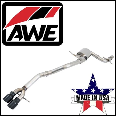 Kit de sistema de escape AWE Track Cat-Back para Volkswagen Jetta 2006-2014 sedán 2,5 L Foto 1 de 2