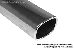 Stainless Steel Exhaust Pipe For Weld 110x110 Rectangular L: 300mm Type 70 - Picture 1 of 1