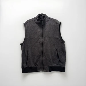 GOODFELLOW & CO Gilet Uomo Grigio Poliestere Taglia XL Tasche con Cerniera Accogliente (339) - Foto 1 di 9