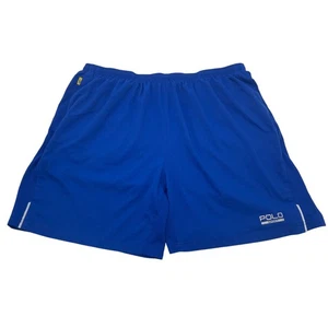 Pantalones Cortos Polo Deportivos Forrados Atléticos Para Hombre Azul XL Cordón Trasero Cremallera Bolsillo Elástico - Imagen 1 de 9