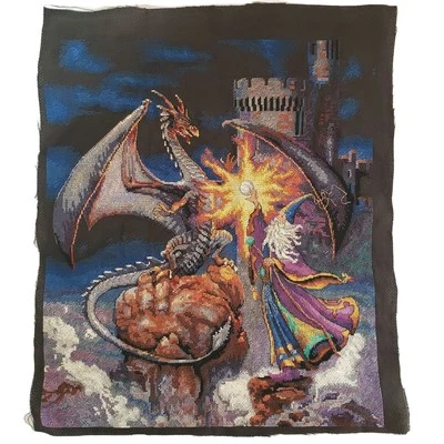 Dimensions Gold Collection Cross Stitch #35080 Magnificent Wizard Dragon Magic - Image 1 of 4