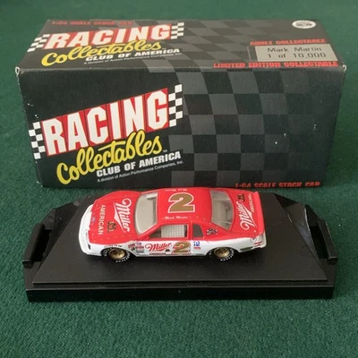 Vintage ACTION Racing Collectables Mark Martin #2 MIlLER Beer Ford 1:64 NASCAR - Image 1 of 4