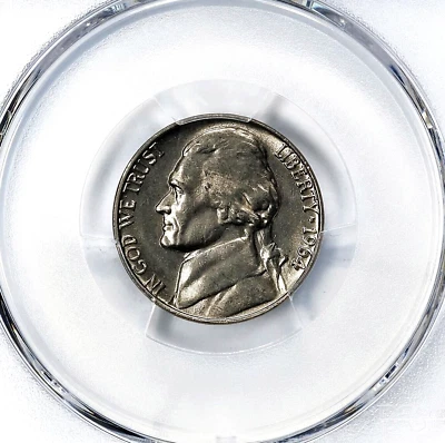 Jefferson Nickel 1964 graduación profesional MS66 retro OGH Foto 1 de 3