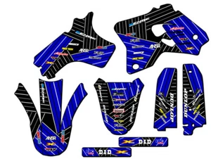 1993-2001 YZ 80 RACE SERIE Blue Senge kit de gráficos compatible con Yamaha - Imagen 1 de 10