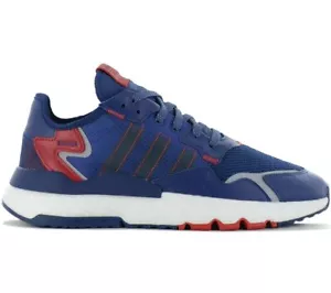 adidas Nite Jogger Boost - Herren Sneaker Blau FW2052 Sport Retro Freizeit Schuh - Bild 1 von 6