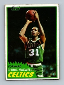 1981 Topps #5 Cedric Maxwell Basketballkarte - Bild 1 von 2