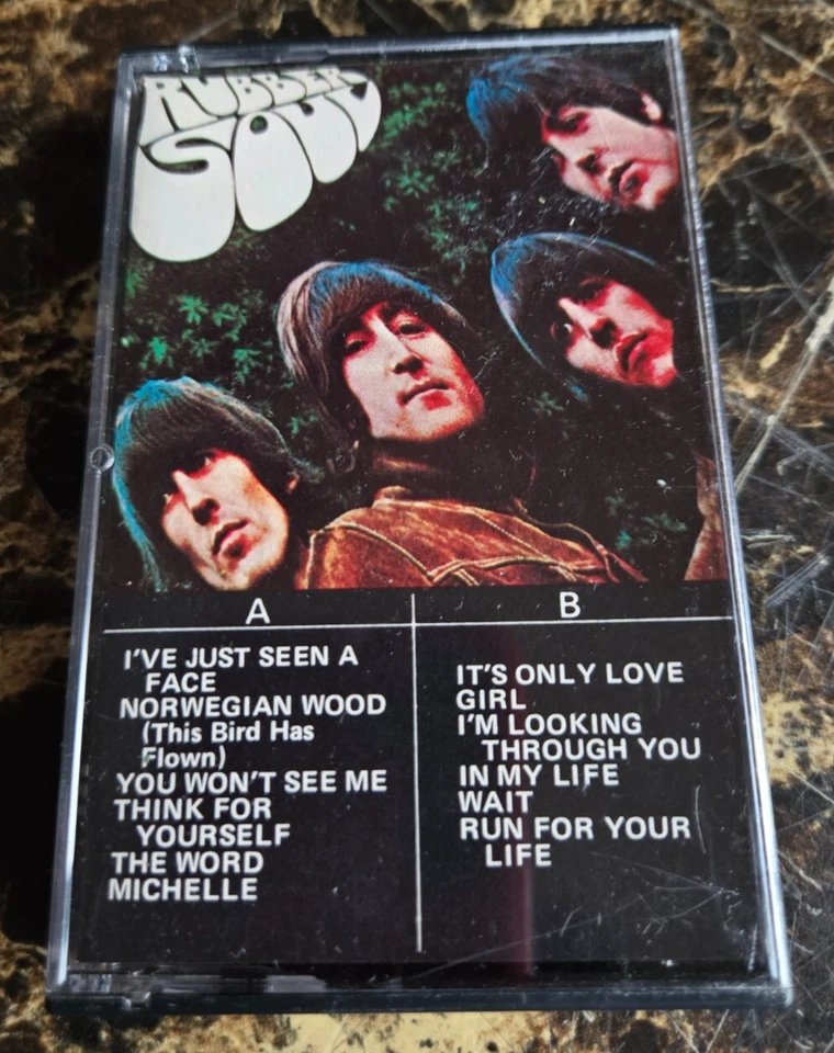 The Beatles Rubber Soul canadian cassette 1988 reissue 4XT-2442 - Image 1 of 4