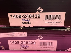 Mitsubishi Lancer Outlander Rear Brake Drum Set (Part# 1408-248439) - New in Box - Foto 1 di 4