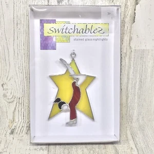 Switchables Stained Glass STAR GYMNAST Nightlight Cover - NEW - Picture 1 of 3
