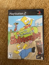 Simpsons Skateboarding Sony PlayStation 2 - 2002 PS2 Black Label