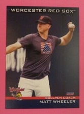 2023 Choice, Worcester Red Sox, BC - MATT WHEELER