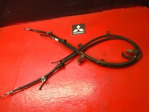 01 02 03 04 05 MITSUBISHI ECLIPSE 2.4L EBRAKE HAND PARKING E BRAKE CABLE SET X2 - Picture 1 of 4
