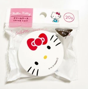 Sanrio Hello Kitty Cream Container Cosmetic Case 0.70oz(20g) Makeup Travel NEW! - Picture 1 of 3