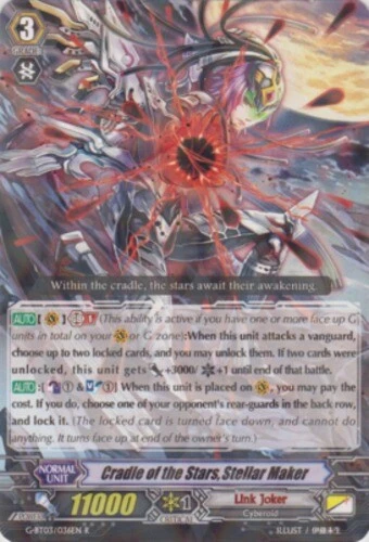 4 x Cradle of the Stars, Stellar Maker - G-BT03/036EN - R Near Mint / Mint, Engl - Image 1 of 1