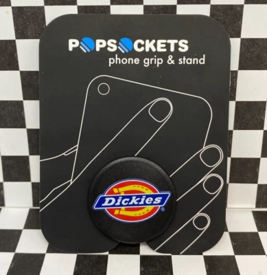*NUEVO* Empuñadura móvil para teléfono Dickies Workwear negra Popsocket Foto 1 de 4