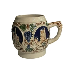 Vintage Gerz Germany West German Castles Kaffeebecher - Bild 1 von 7