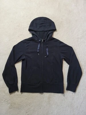 Women's C9 Champion Sweatshirt Large Black Hooded Full Zip Long Sleeve  - Image 1 of 4