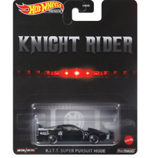Hot Wheels KITT Super Pursuit Mode Kinght Rider DMC55-957B 1/64