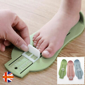 Kids Infant Toddler Baby Foot Measure Gauge Shoes Size Measuring Ruler UK