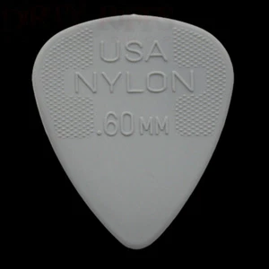 Dunlop Nylon Standard Plektren / Plektren - 0,60 mm - 1 2 3 4 5 6 10 12 20 24 36 - Bild 1 von 1