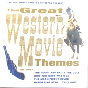 GREAT WESTERN MOVIE THEMES - HOLLYWOOD STUDIO ORCHESTRA, CD, 18 TRACKS, IMPORT - Picture 1 of 2