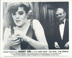 GEORGY GIRL LYNN REDGRAVE JAMES MASON ORIGINAL LOBBY CARD BRITISH