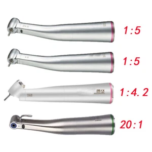 Dental 1:5/1:4,2/20:1 Gegenwinkel Elektro Handstück 45° Chirurgische Glasfaser - Bild 1 von 27