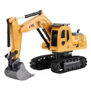 EXCAVATOR Toy Remote Control Kids Model Vehicle Birthday Gift FREE SHIPPING NEW - Picture 1 of 11