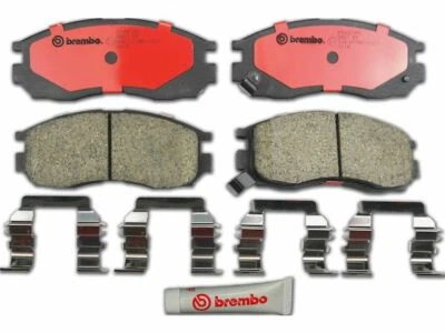 Juego de pastillas de freno láser delanteras Brembo 47876WS 1991 1992 1993 para Plymouth 1990-1994 Foto 1 de 2