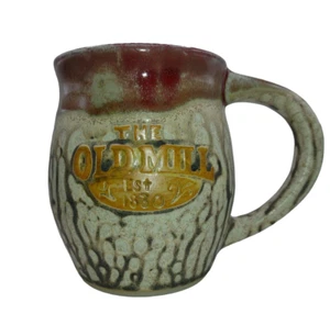 The Old Mill Pigeon River Pottery Studio Art Pottery Coffee Mug 2003 T Bullen - Picture 1 of 7