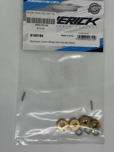 Juego de bujes hexagonales de rueda de aluminio Maverick de 12 mm (4 piezas) MVK150184 - Imagen 1 de 2
