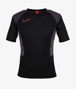 Nike Youth Academy Dry S/S T-Shirt Black Jersey Tee Top Gym Shirts CV1471-010 - Picture 1 of 2