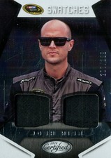 2016 Certified Sprint Cup Swatches Racing Card #40 Josh Wise /299