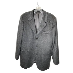 Lanificio Del Casentino Cashmere Jacket Sport Coat Size 42R Made in Italy Gray - Picture 1 of 7