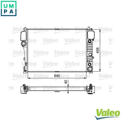 RADIATOR ENGINE COOLING 735299 FOR MERCEDES-BENZ M273.968/961 M157.980 5.5L 8cyl - Image 1 of 4