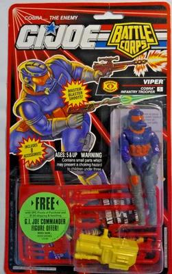 1993 GI Joe Battle Corps COBRA Viper Cobra Infantry Trooper NIB - Image 1 of 4