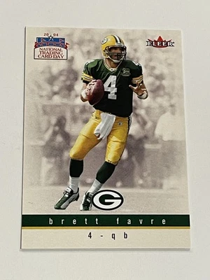 2004 National Trading Card Day Multisport #5 - Brett Favre - Green Bay Packers - Image 1 of 2