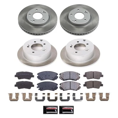 PowerStop SC5914 Disc Brake Kit For Kia Soul 2010-2011 Front Rear Foto 1 de 4