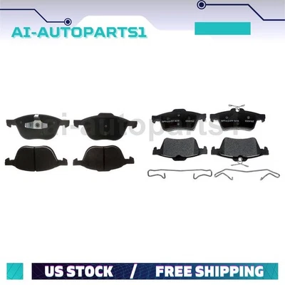Kit de pastillas de freno delanteras traseras para Ford Focus 2012 2013 2014 2015 2016 2017 2018 Foto 1 de 4