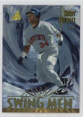 1995 Pinnacle Museum Collection Kirby Puckett #296 HOF - Image 1 of 3